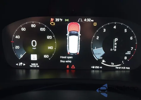 2019 Volvo Xc90 T6 Momentum из США, поврежденный, VIN YV4A22PK5K1452604